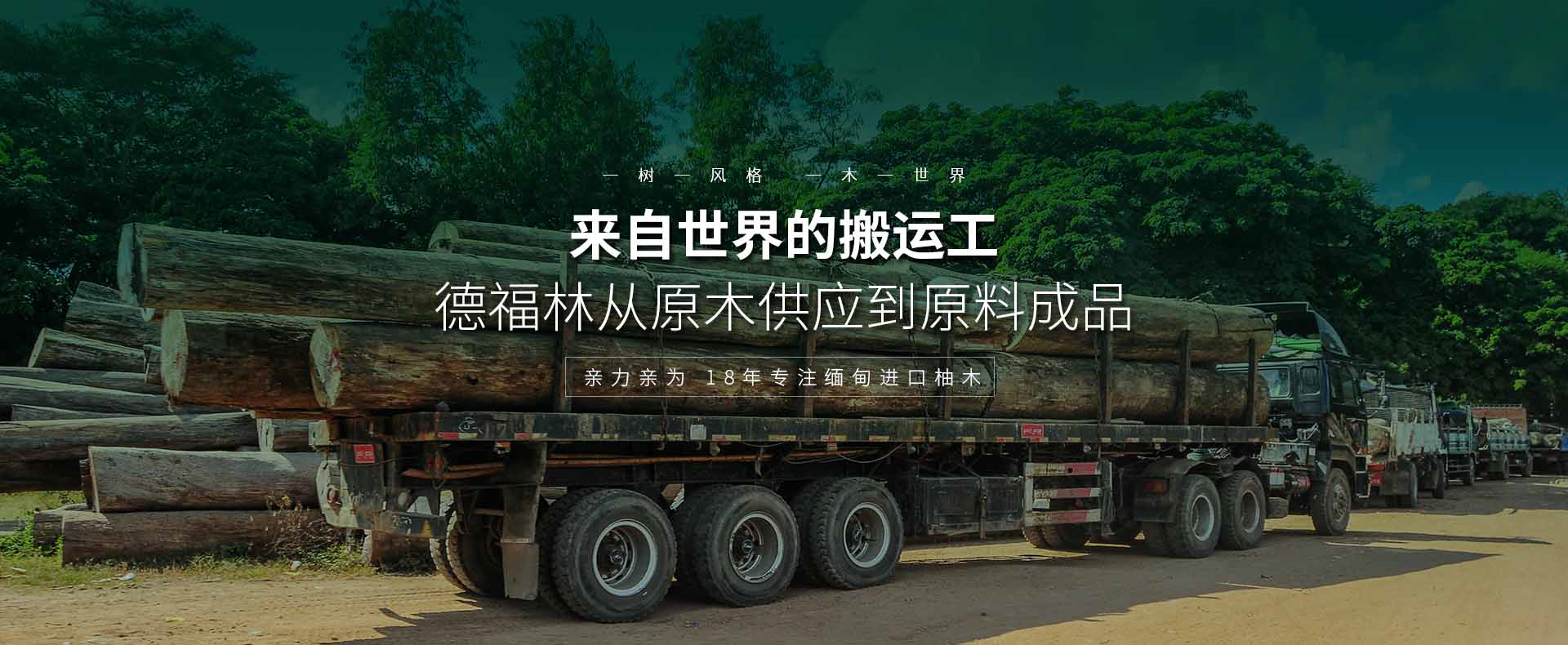 德福林：來自世界的搬運工德福林從原木供應到原材成料